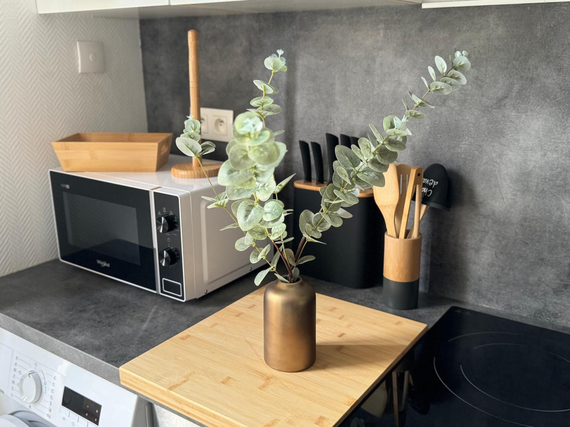 Apartment Chez Brunella Centre Avec Parking Reims